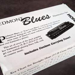 Piedmont Blues Harmonica Set