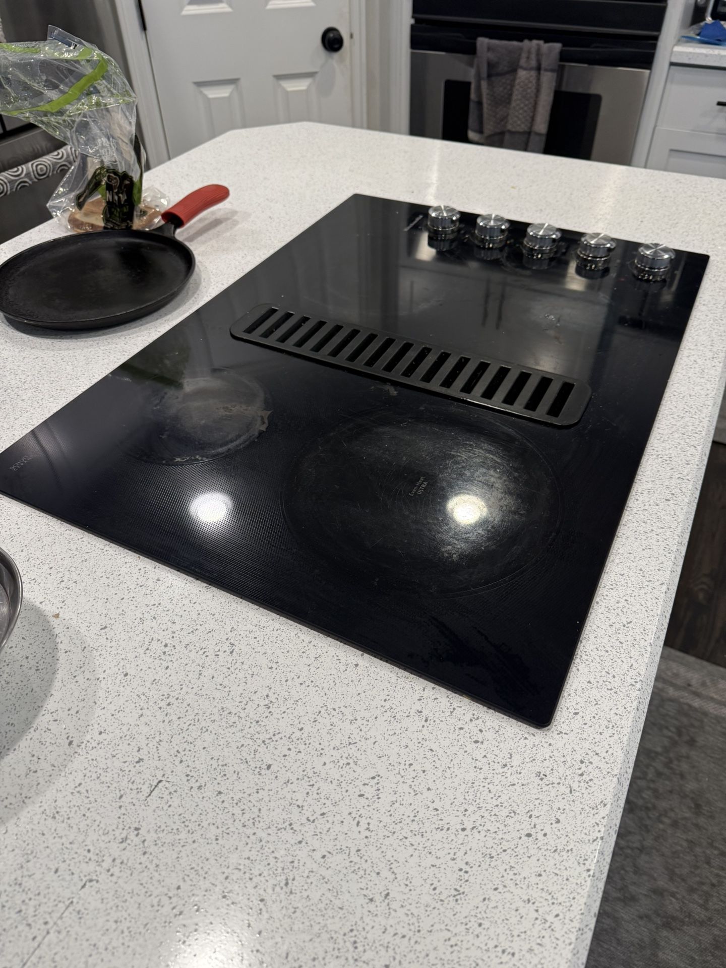 Kitchen Aid Cooktop With Downdraft