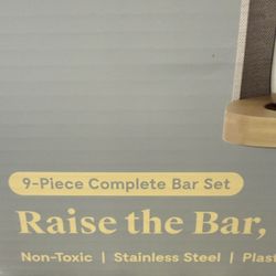 CARAWAY 9 Piece Bar Set