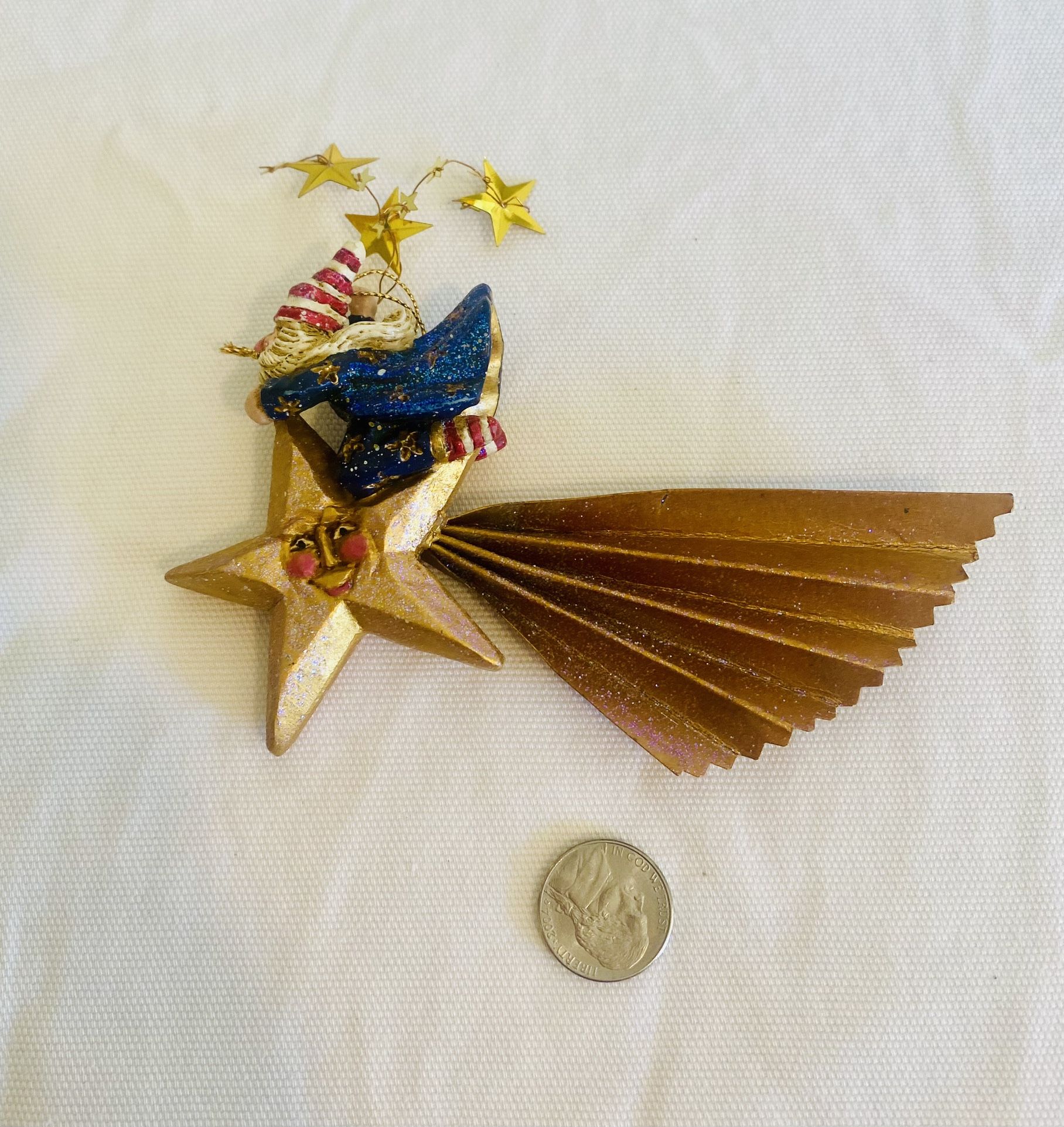 Pam Schifferl Midwest Cannon Falls Sandman Shooting Star Christmas Ornament