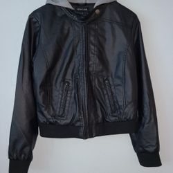 New Look Women's Black Long Sleeve Full Zip Jacket Size Large