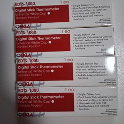 DIGITAL THERMOMETERS NEW (TERMÓMETROS NUEVOS)