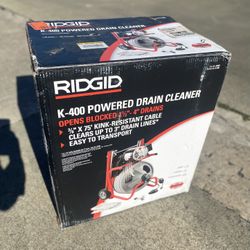 Rigid K-400 Drain Cleaner