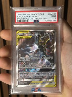 Garchomp & Giratina GX #SM193 PSA 9