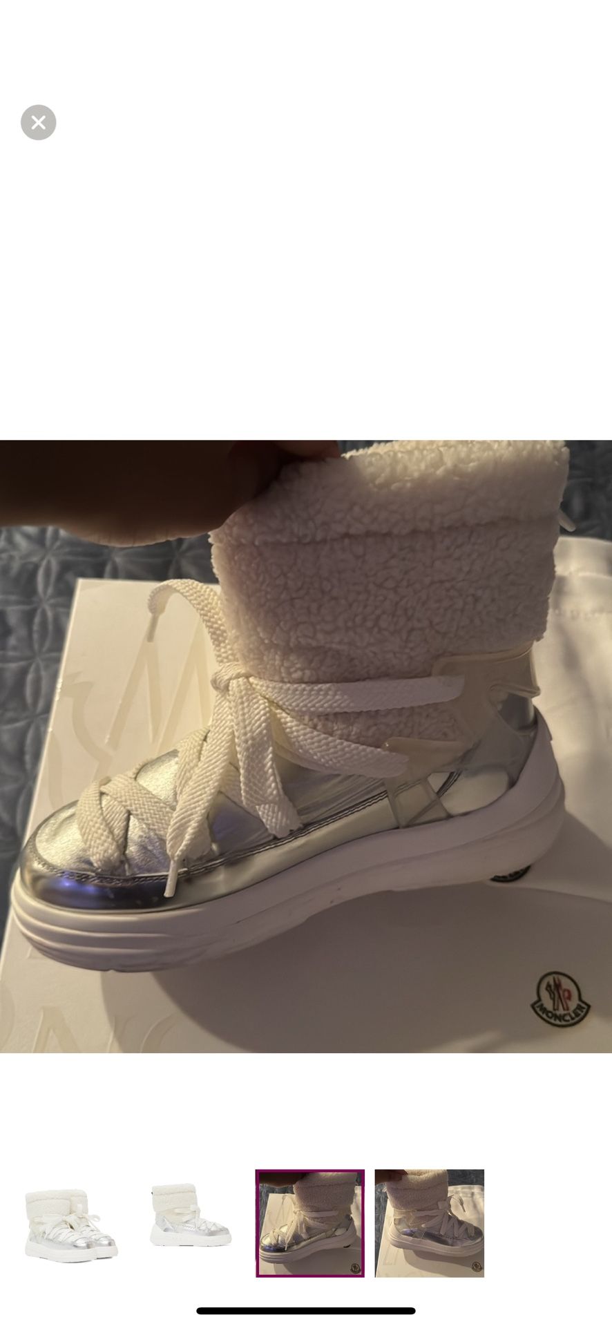 Moncler Snow Boots Size 35