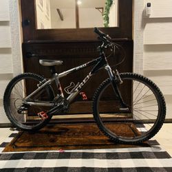 Grey Trek Mountain Bike