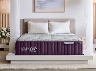Purple rejuvenated luxe mattress