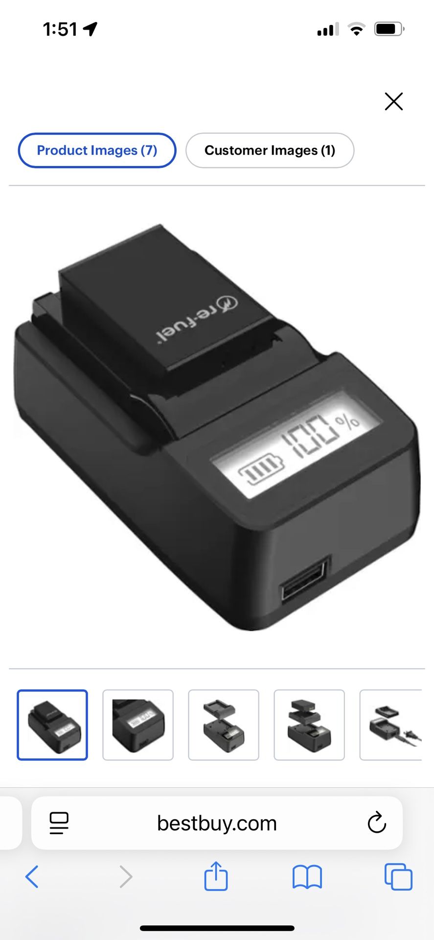 Camera Battery Charger
