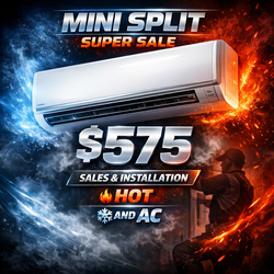 Air conditioner and heat mini split minisplit system