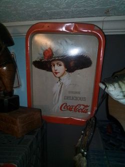 Antique Coca-Cola tray