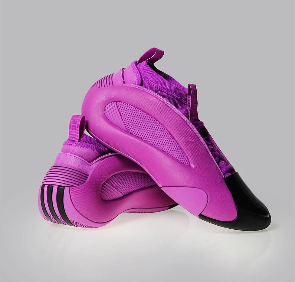 Adidas Harden Volume 8 Basketball Shoes Men's Size 12.5 New Purple Burst IG6647