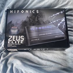 Hifonics Zeus Elite Amp 1300 Watt Amp, D-Class Mono Amplifier 