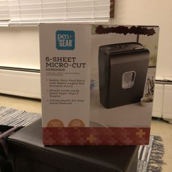 Micro Paper Shredder