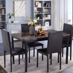 Dining table Set With 4 Chairs Brand new ,Free Delivery available 