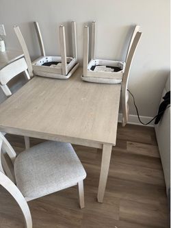 4 chair dining table!