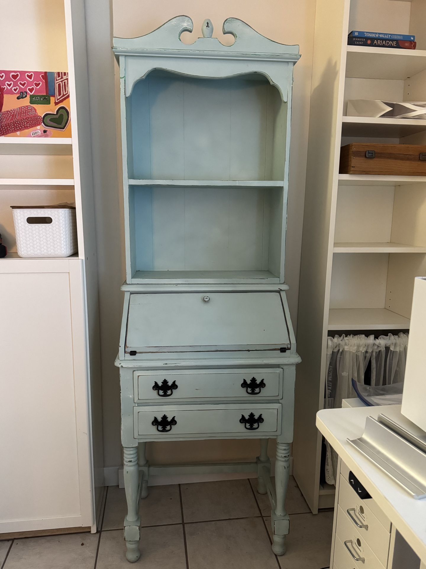 Charming Secretary Desk And Bookcase