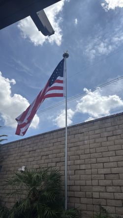Uncommon USA 25 Foot Heavy Duty Flag Pole