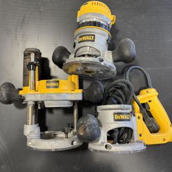 Dewalt DW618 Router With 3 Bases 