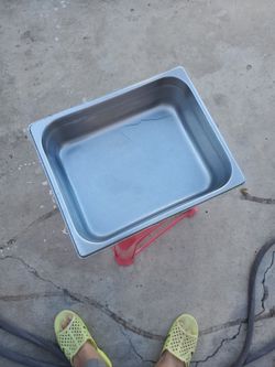 Stainless Steel 4 Inches Deep Food Tray