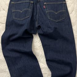 501 levi’s Jeans, Dark blue, Size 33W 34L