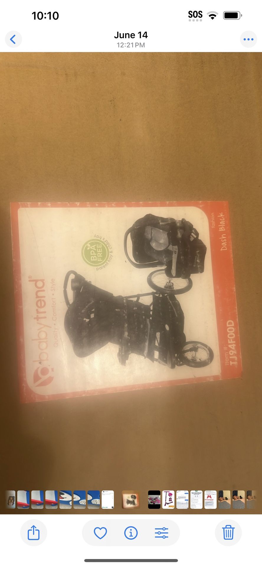 Baby Trend Baby Stroller