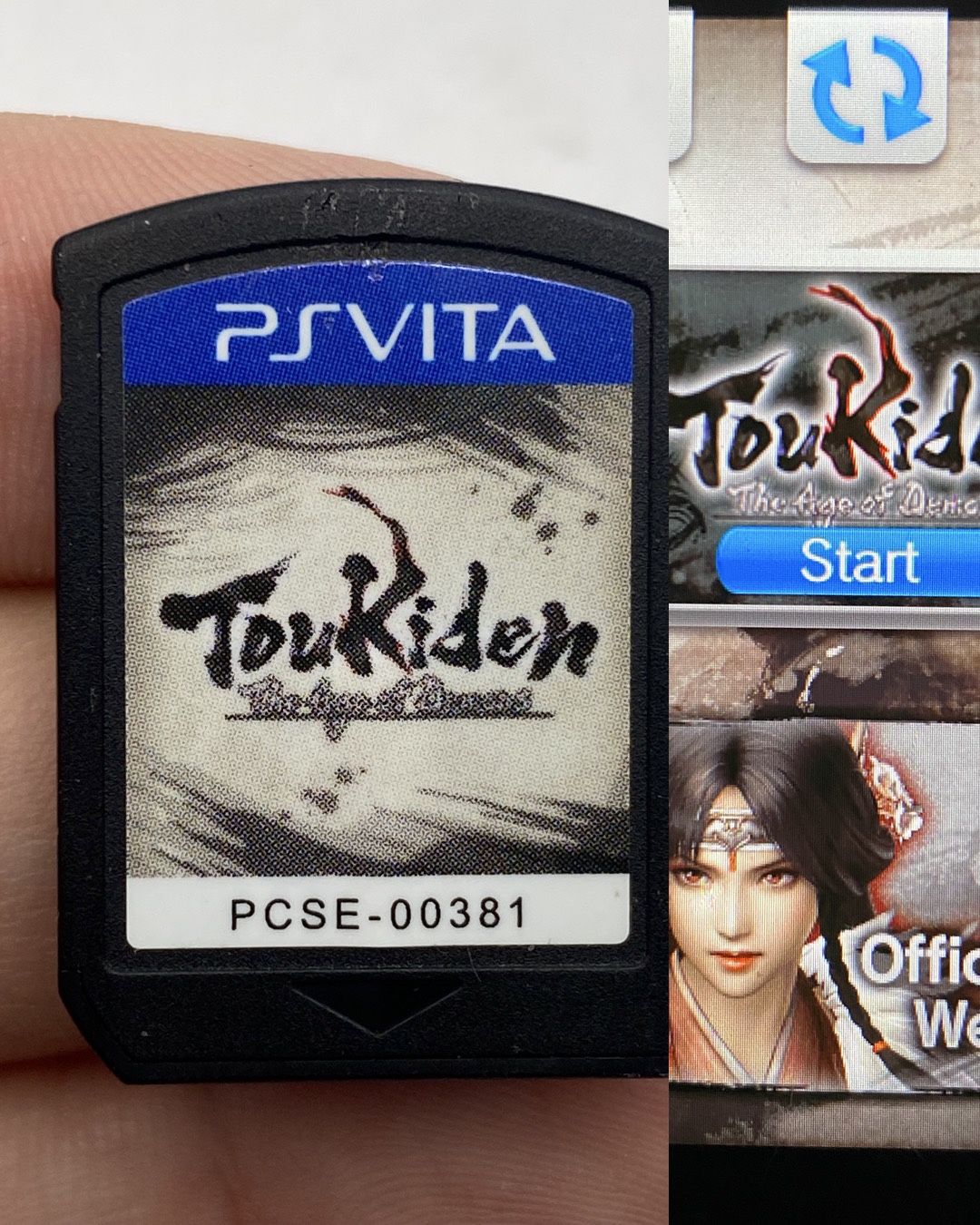 Toukiden: The Age of Demons Sony PlayStation Vita PS VITA Tested Cartridge Only