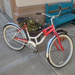It Is 26-in Schwinn Legacy Beach Cruiser Bike