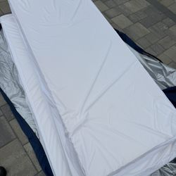 RV Foam Mattress Twin 4” Thick 30”wide 73” Long Like New