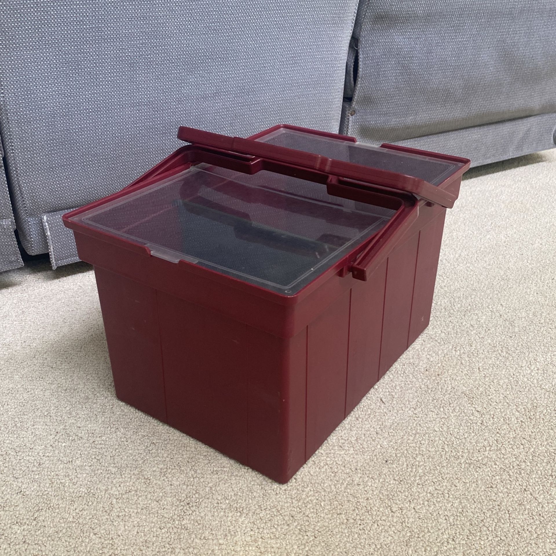 Portable Hanging File Storage Container
