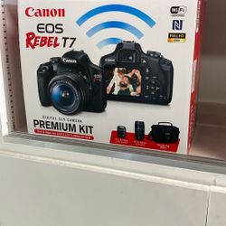 Canon Rebel T7 Premium 2 Lens Kit