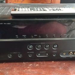 YAMAHA 7.1 CHANNELS HOME THEATER RECEIVER WITH REMOTE AND HDMI PORTS $200 FINAL PRICE 