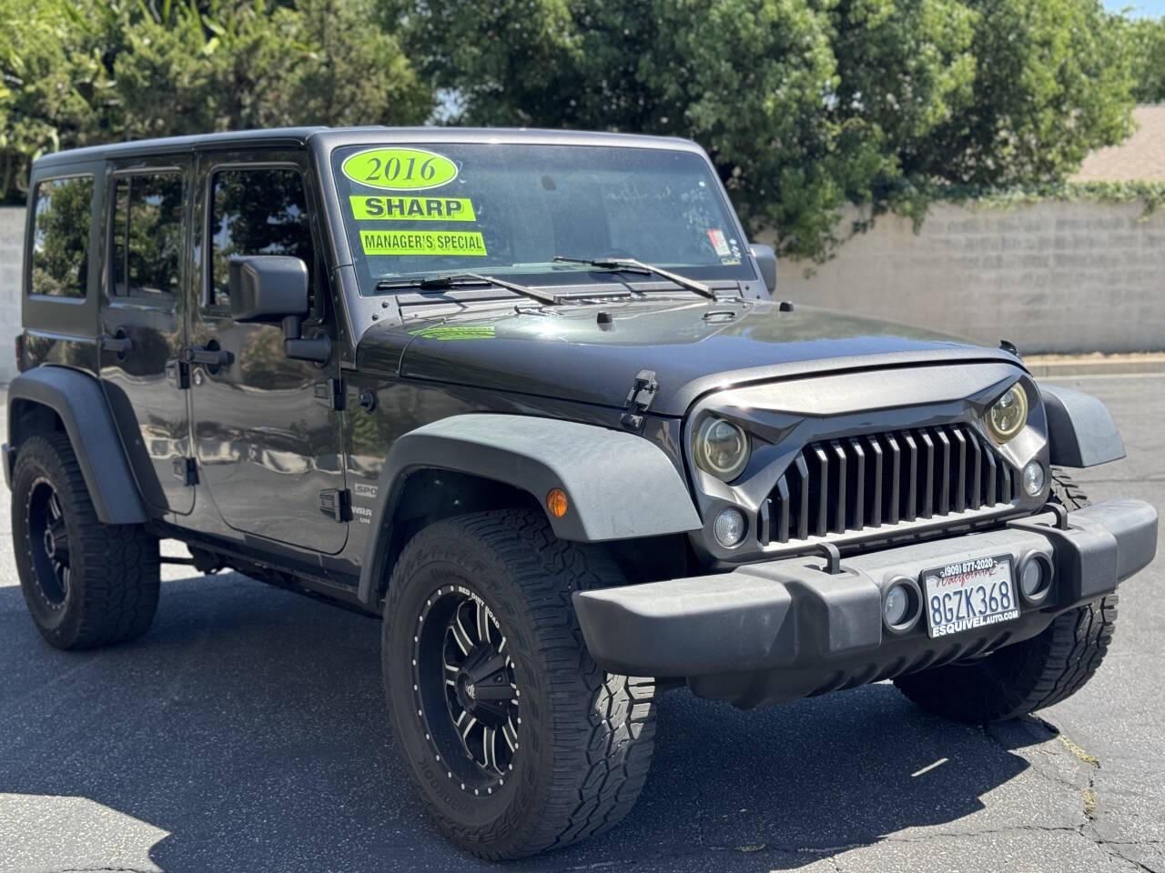 2016 Jeep Wrangler Unlimited