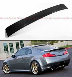 G35 rear windows carbon fiber lip