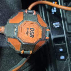 Rigid 3 Ft Power Ball With 3 Hook Ups + USB Input