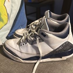 Jordan 3s midnight size 10