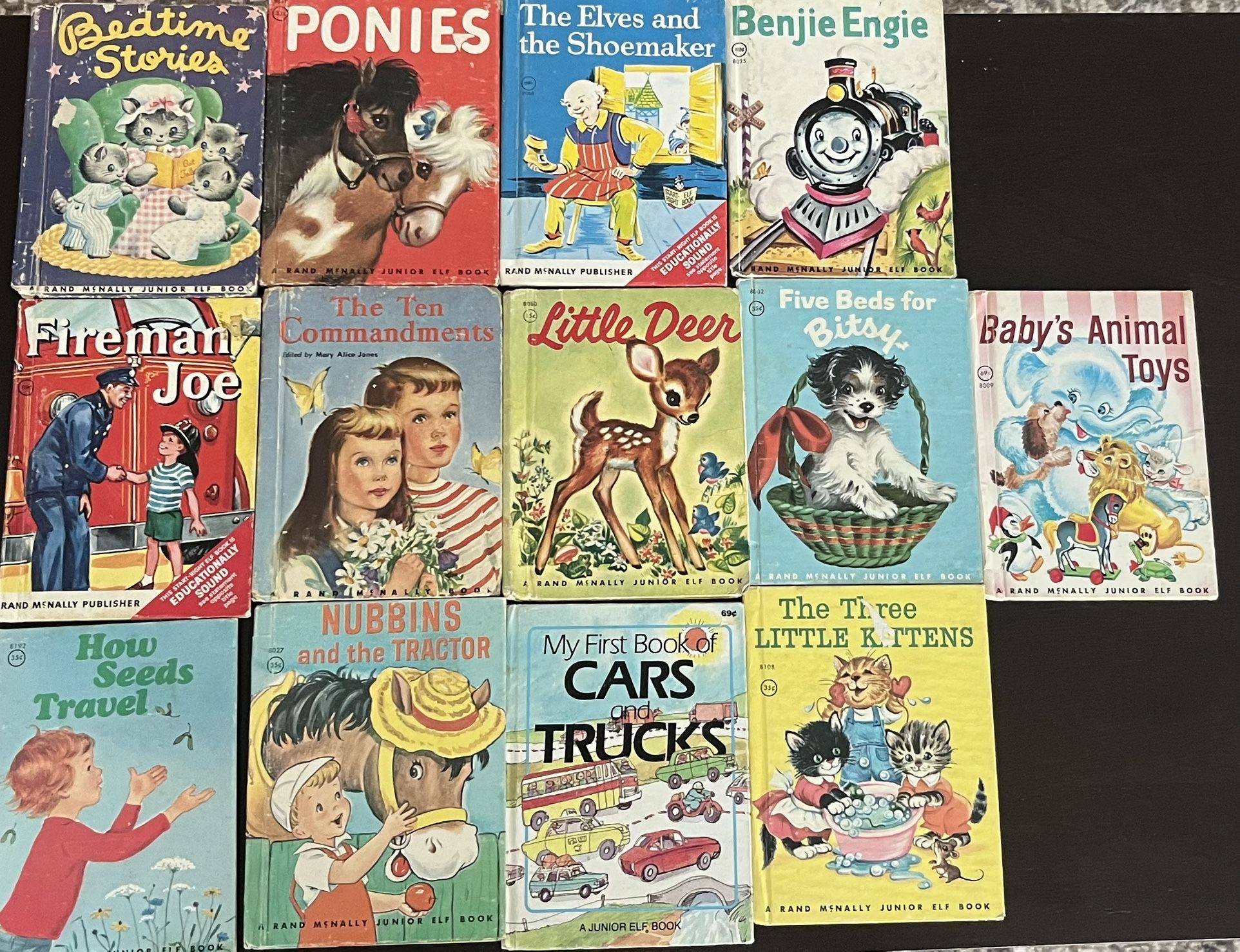 Kids Books Vintage 12 Books