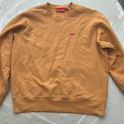 Small Mustard Supreme Pullover 