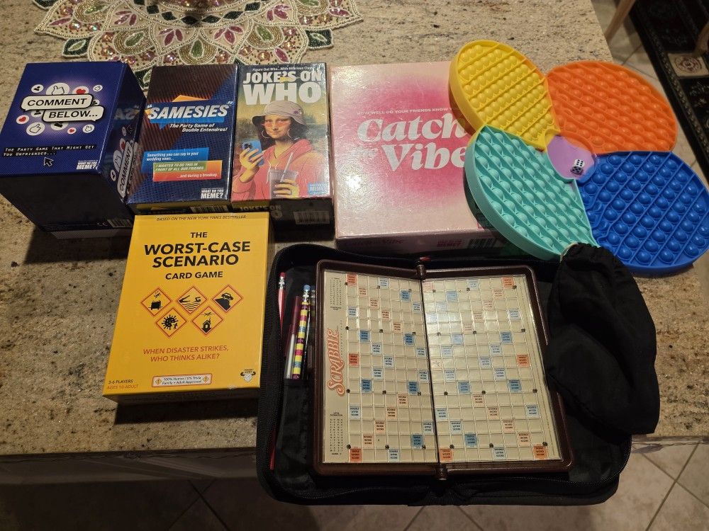 Lot of Family Board & Card Games