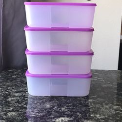 Tupperware Freezermates 6 Cups Set Of 4