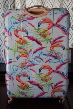 RARE 3 Pc Set Jessica Simpson Blue Mint Island Hop Flamingo