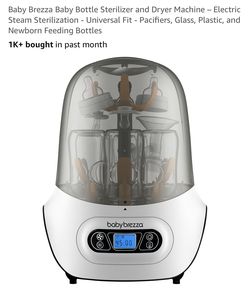 Baby Breezy Sterilizer And Dryer Black