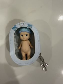 Figurine Magnetic Phone Case Blue