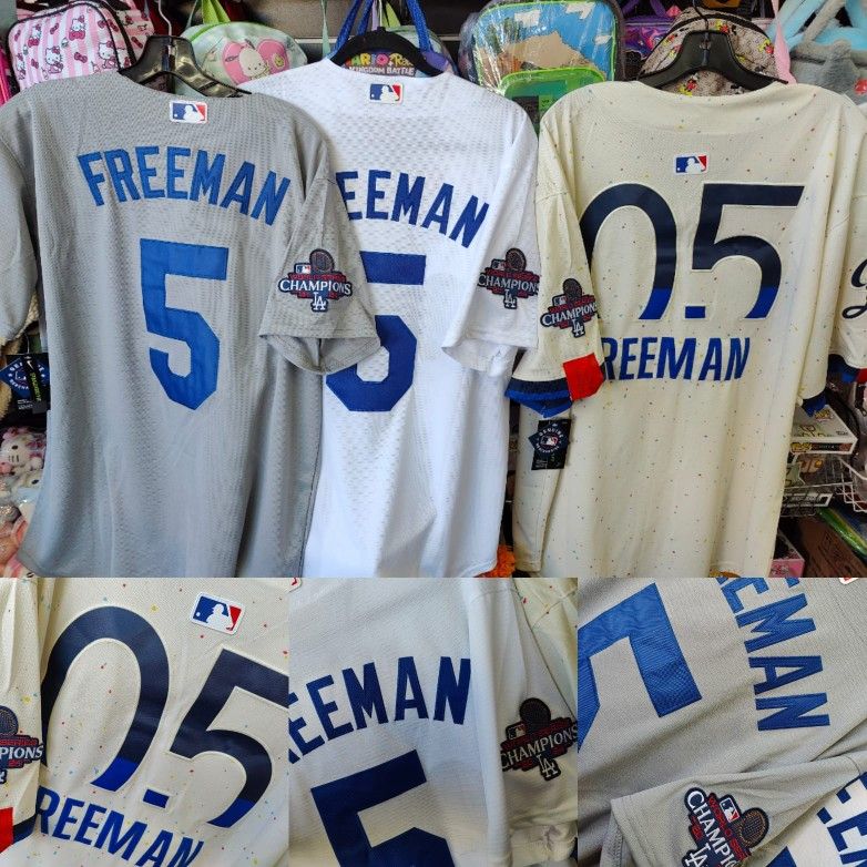 Dodgers Jersey Baseball Freeman #5