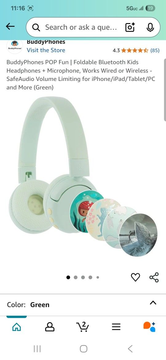 Buddy Phones Wireless Headphones