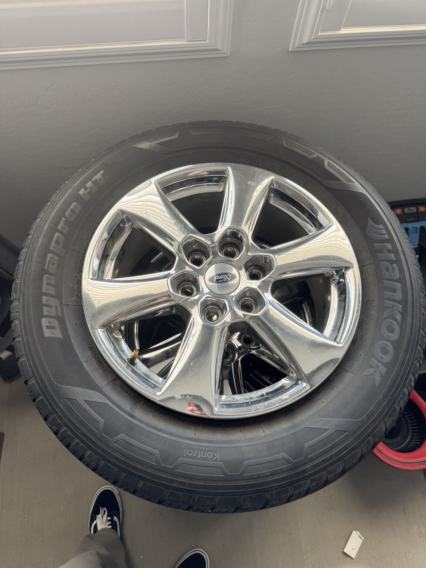 (all 4) 2018 Ford F150 Hankook Dynapro Tires And Rims