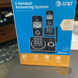 AT&T   2 Handset Answering System 