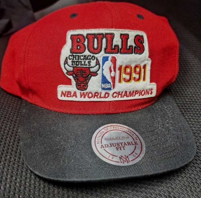 Chicago Bulls 91 Champs Snap Back 