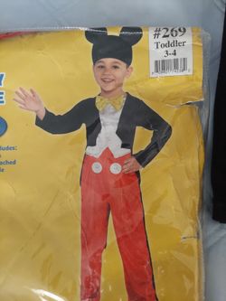 Mickey mouse costume