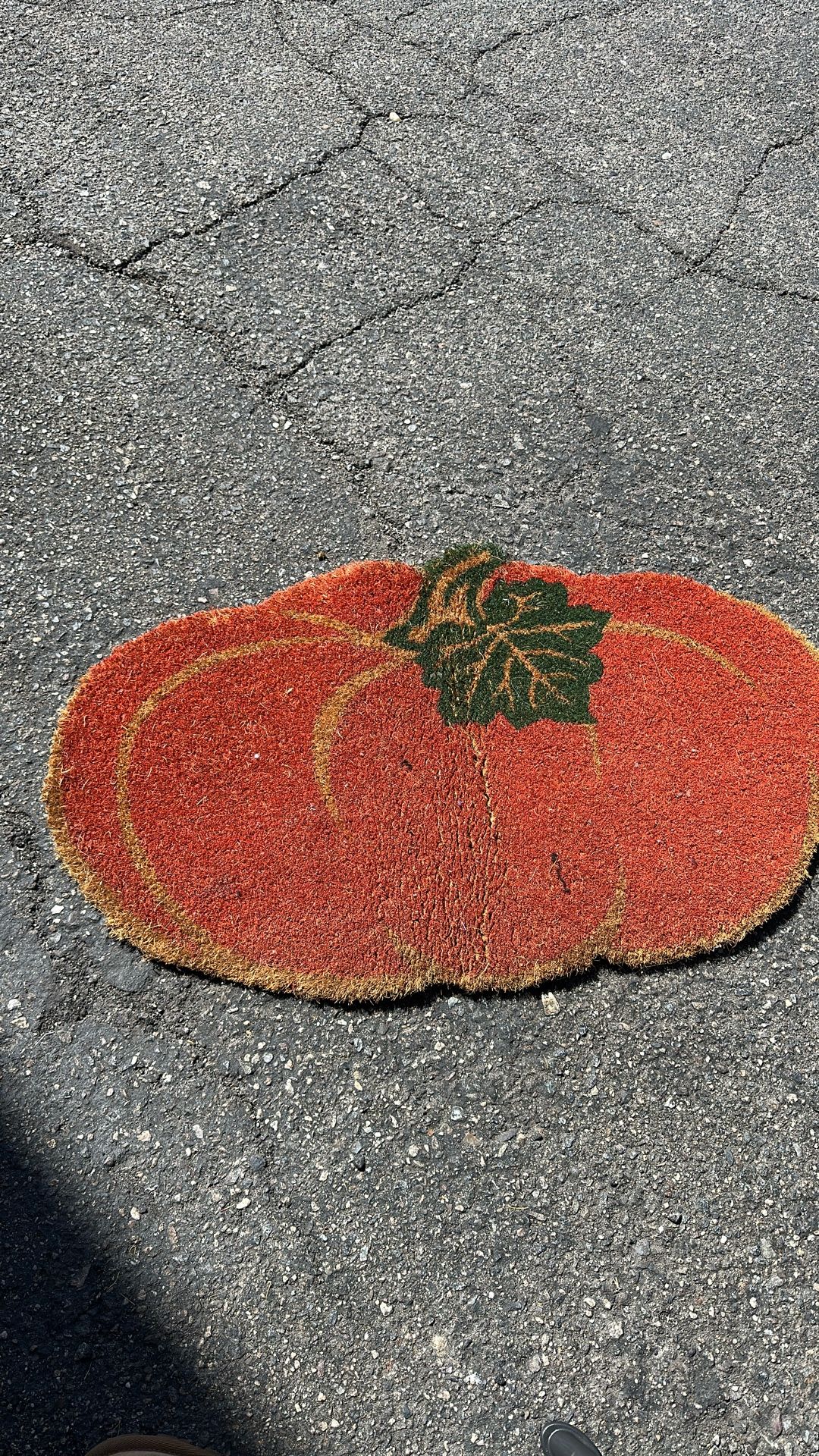 Pumpkin Doormat