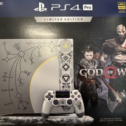 Play Station 4 Pro God Of War Limited Edition 